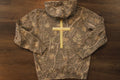 Gold Cross Hoodie - Camo