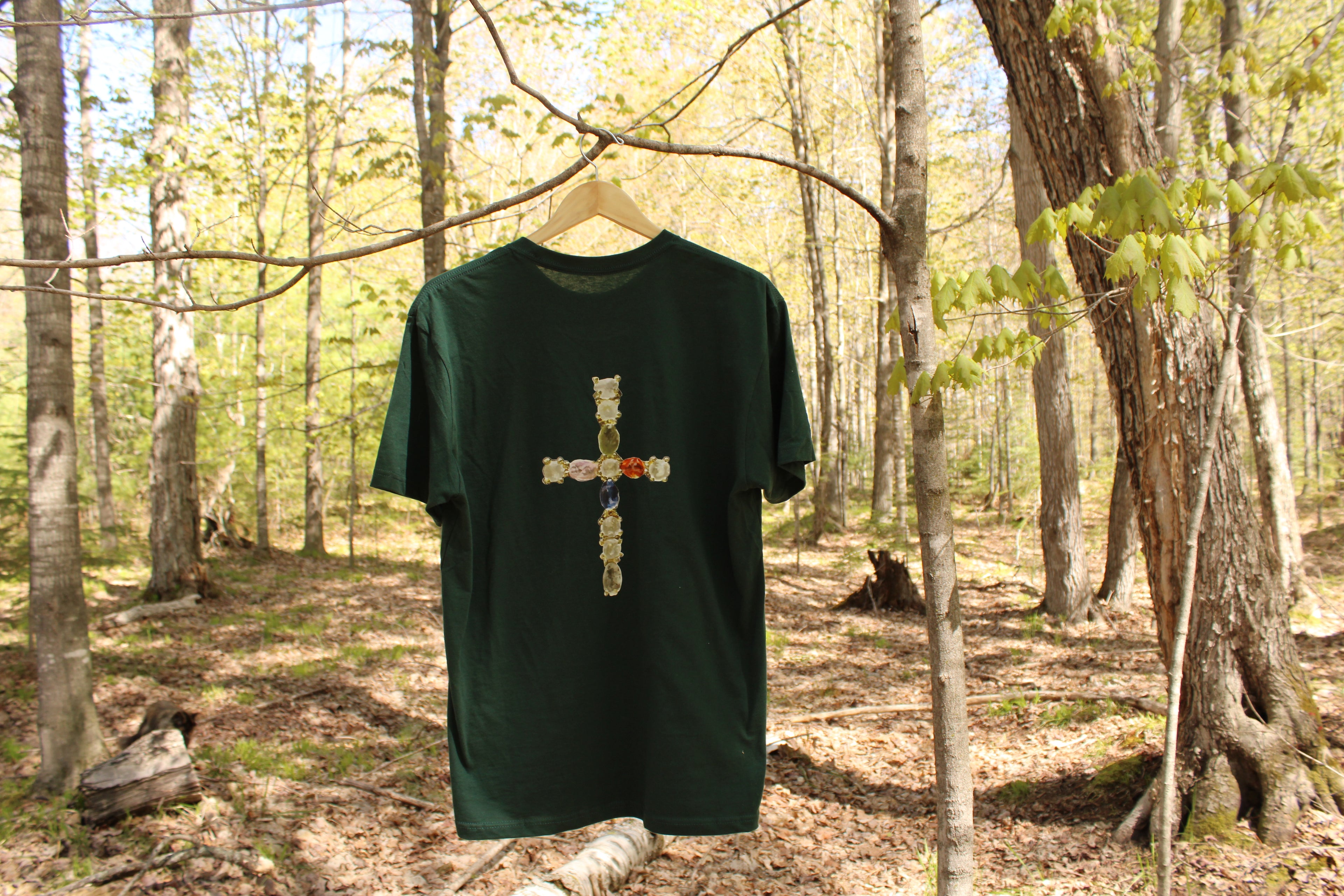 Jeweled Cross T - Shirt