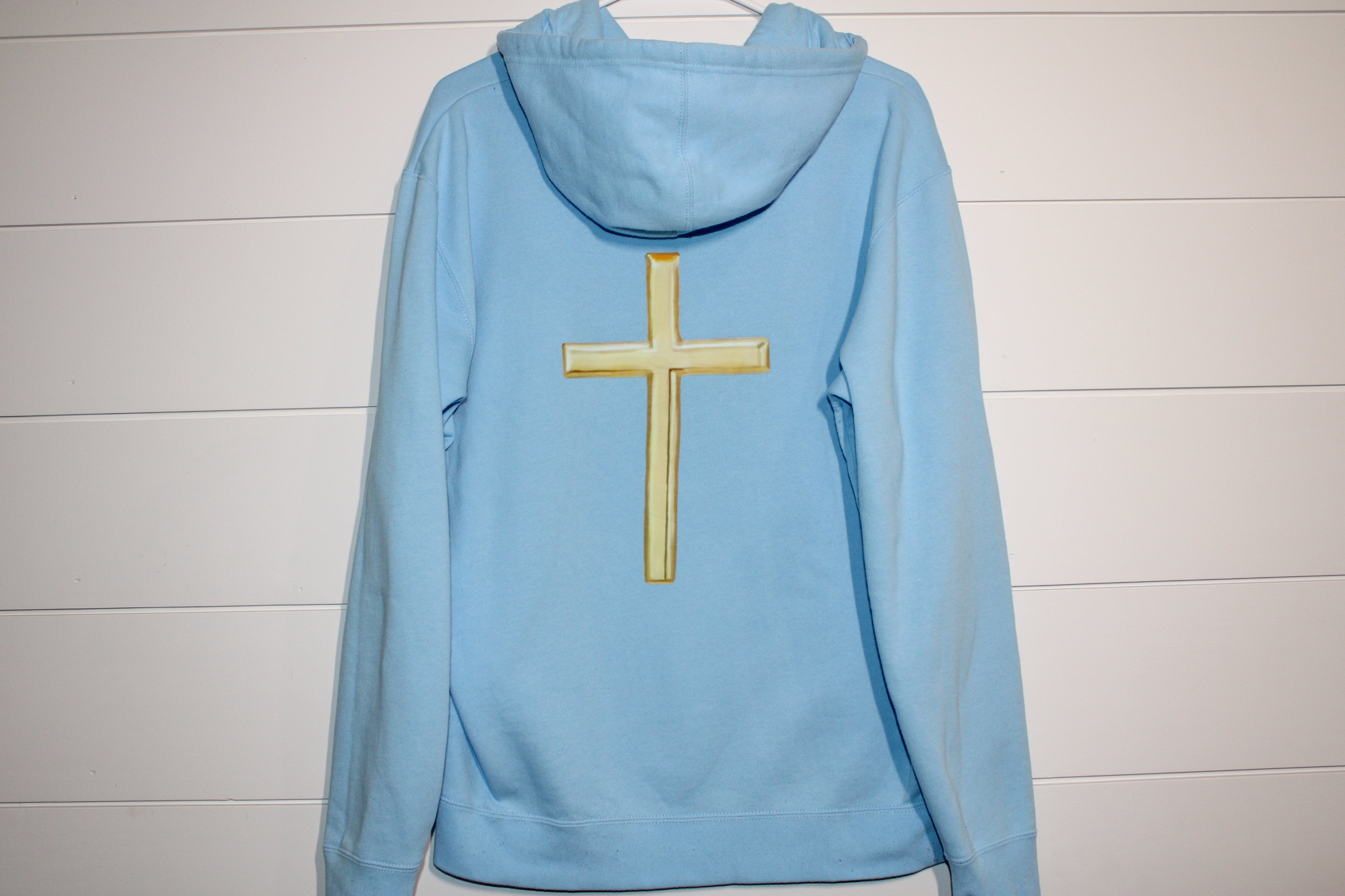 Gold Cross Hoodie