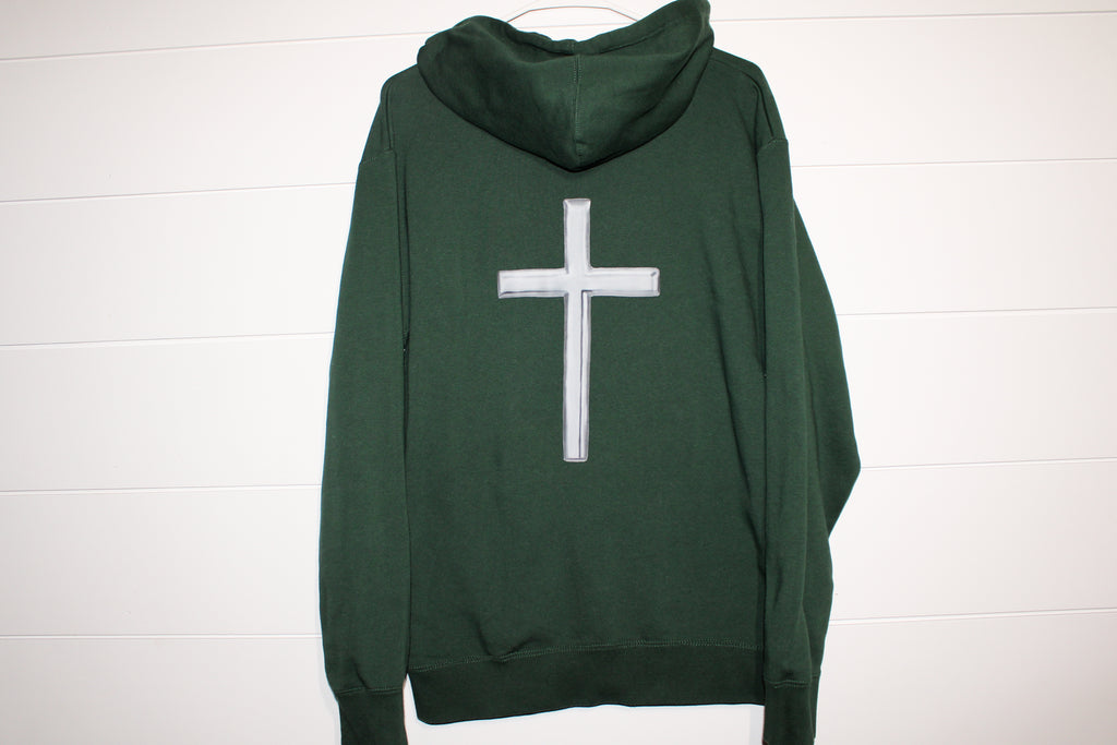Silver Cross Hoodie