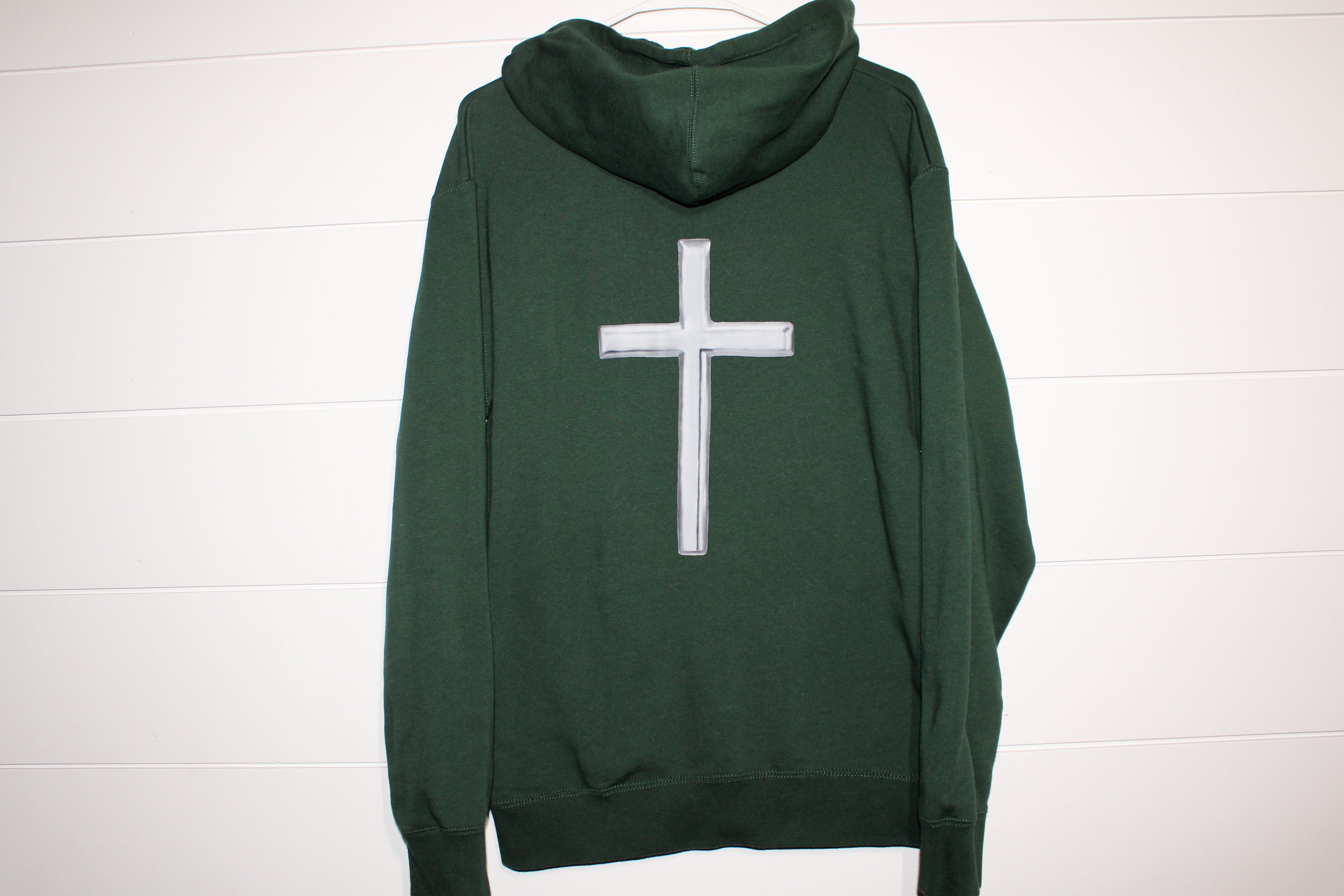 Silver Cross Hoodie