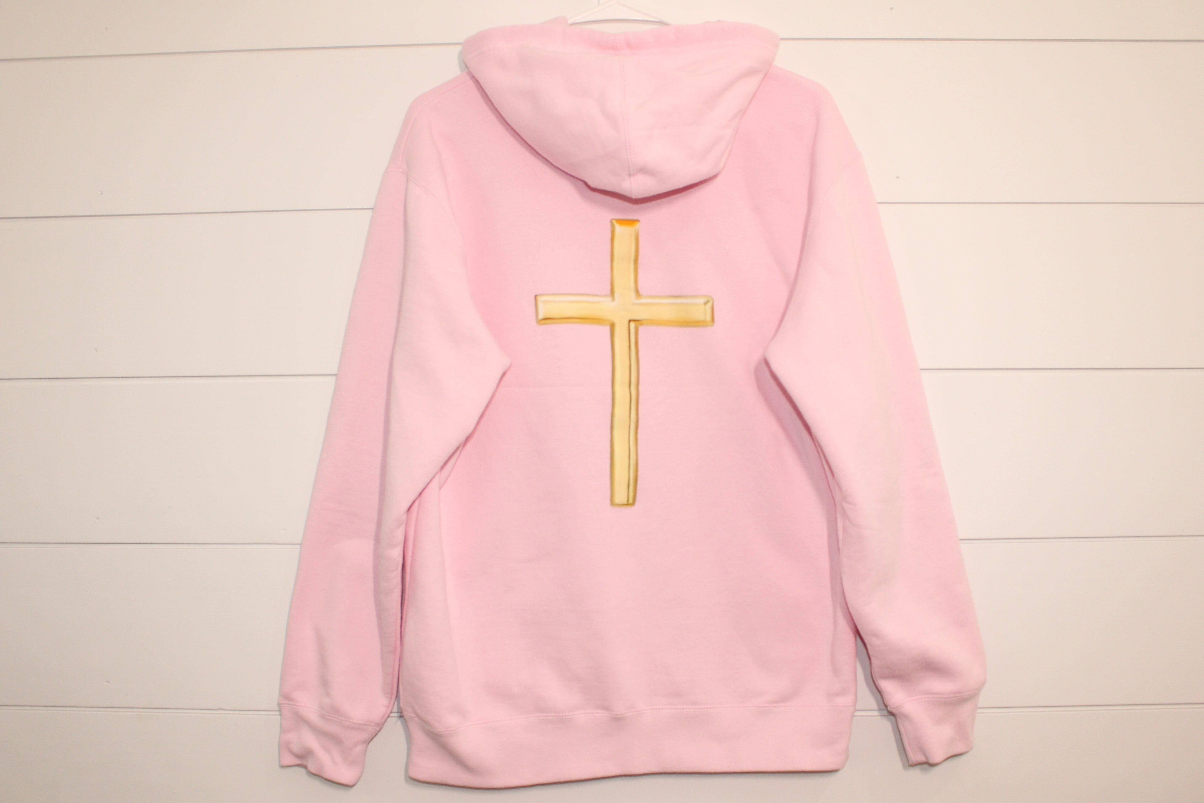 Gold Cross Hoodie