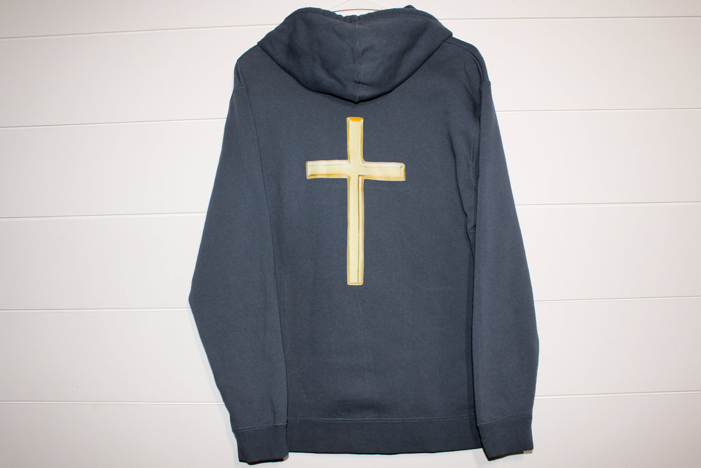 Gold Cross Hoodie